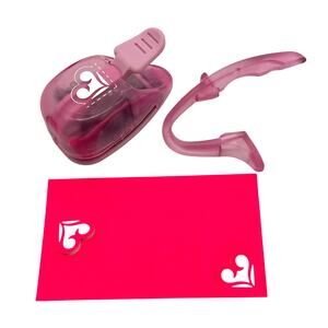 Paper Punch Heart Corner Or Border 3/4 inch Love Valentine's Wedding Crafts